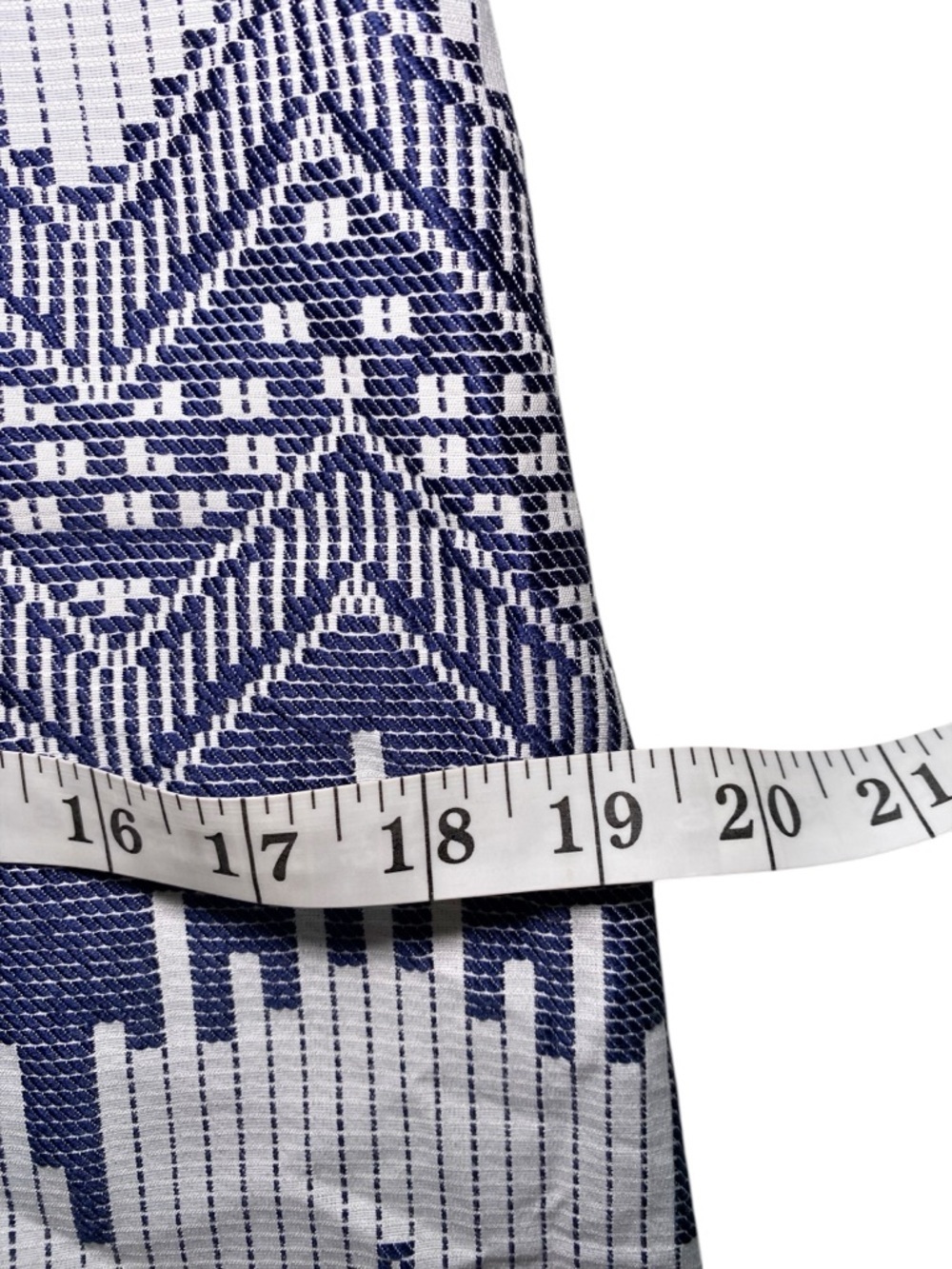Hutch Navy Blue & White
Geometric Button-Front Mini Dress - Picture 13 of 16